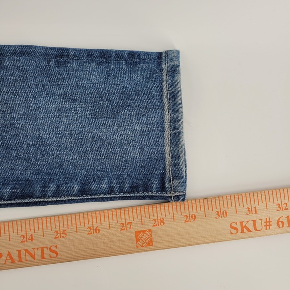 Adriano Goldschmied Farrah Skinny Ankle Jeans Size 27R High Rise Distressed - Picture 8 of 11